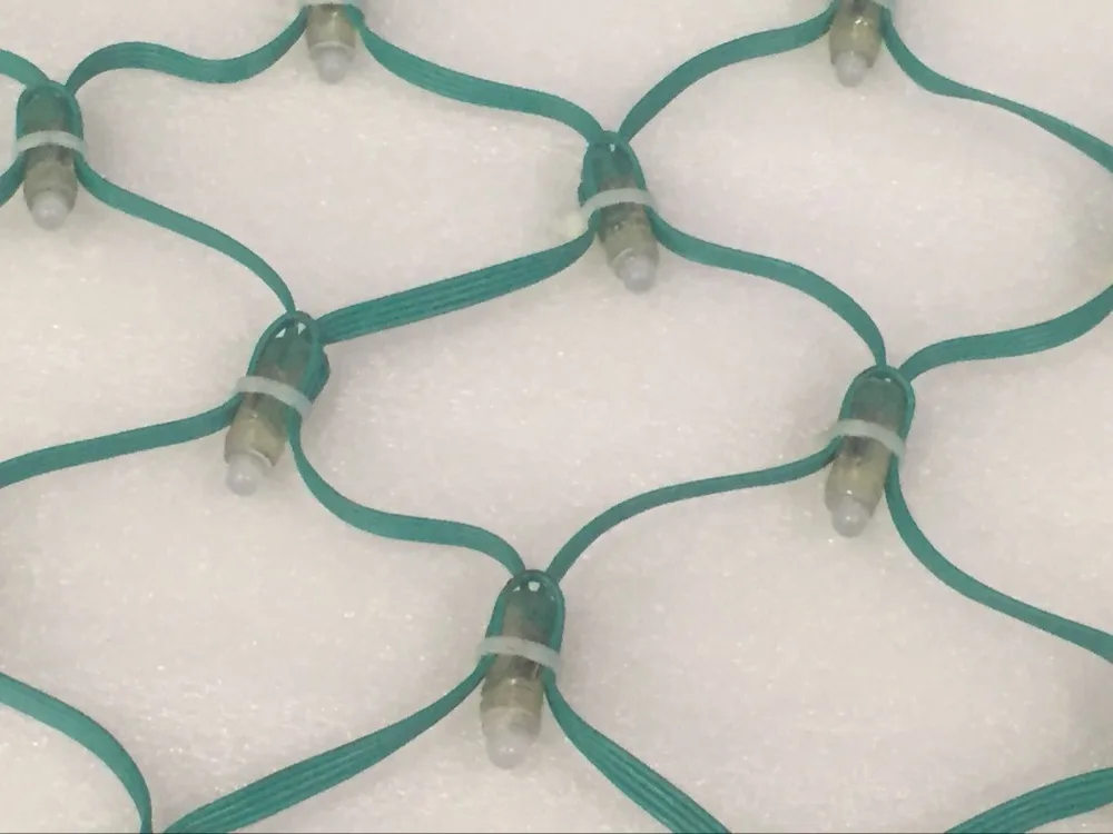 Индивидуально СВЕТОДИОДНЫЙ полноцветный сетчатый пиксель 12 В постоянного тока