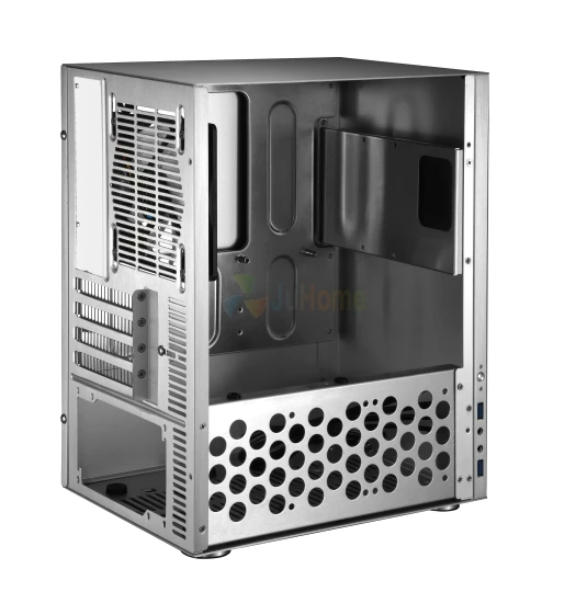 Jonsbo C3S C3 серебристый HTPC Mini ITX корпус компьютера из алюминия USB3.0 supprt ATX Power другие C2