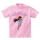 Детская футболка для девочек Милая забавная футболка, летняя хлопковая Футболка принцессы с короткими рукавами для отдыха, одежда для маленьких девочек