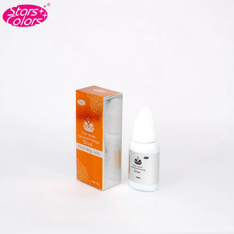 Высококачественный клей для ресниц 10 мл легкий раздражение низкий запах