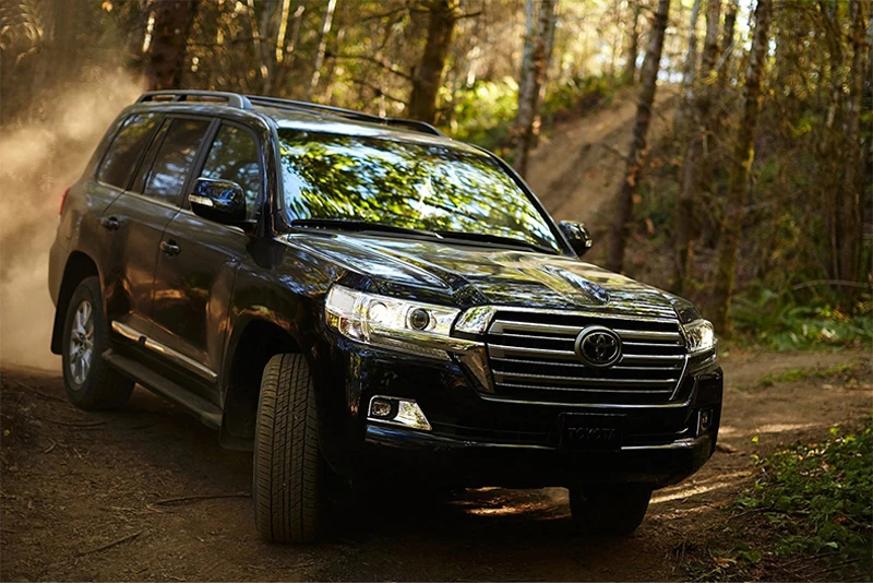 Автомобильная фара для Toyota Land Cruiser LC200 светодиодный головной светильник s DRL Дневной ходовой светильник