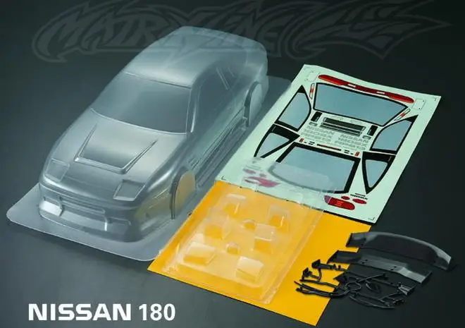 1/10 RC автомобиль прозрачное тело 190 мм NNissan S13 S15 GTR34 35 180SX RX8 RX7 дрейф местности