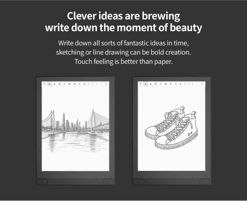 Отправить от нас Likebook Mimas 10,3 дюймов для чтения электронных книг передний светильник Andord для чтения электронных книг почерк с карандашом и крышкой