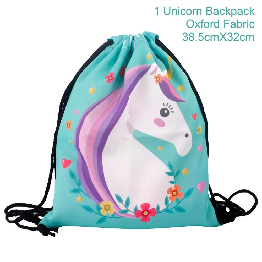 Подарок с Unicorn вечерние сувениры для детей вечерние подарки для детей подарок на день рождения персонализированный подарок для гостя сувениры обратно в школу - Цвет: gift bag style 2