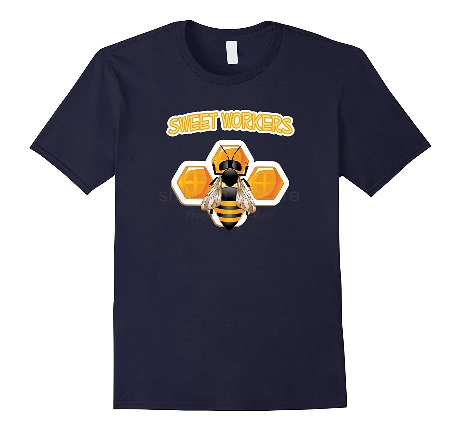 Милая футболка honey Bee для работников Подарочная с пчелами летняя модная мужская