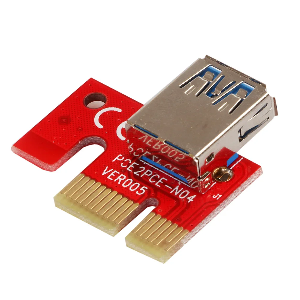 USB 3.0 PCI-E Express 1x to16x Extender Riser Card Adapter with 60cm extender cablefor bitcoin mining device | Компьютеры и офис