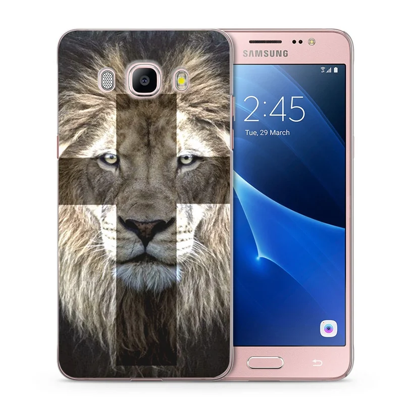 Для Samsung Galaxy A3 A5 2016 2015 2017 prime J1 J2 J3 J5 J7 G530H S8/plus Note 8 ТПУ Силиконовые животные тигр Лев