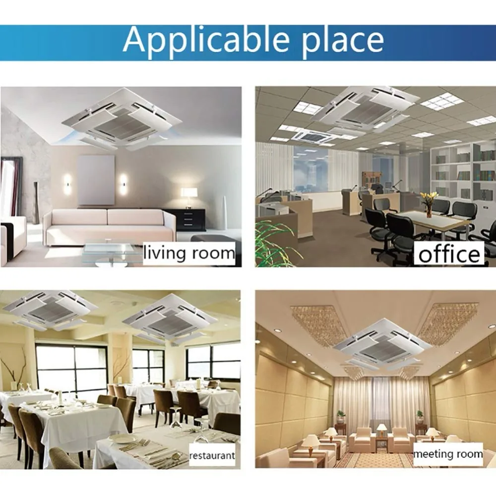 Дефлектор воздуха Регулируемый многоразовый дефлектор для потолочных