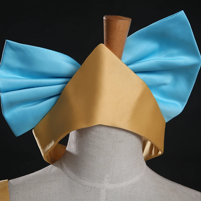 Принцесса Анастазия Косплей желтый костюм с аксессуаром для волос 11 |