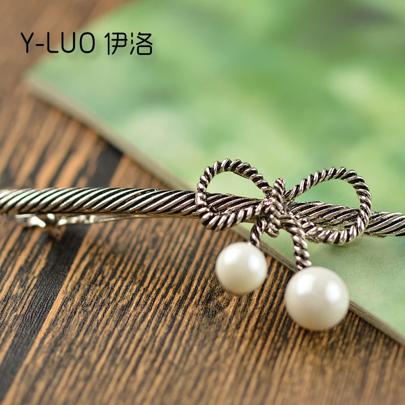 Женский головной убор 2017 маленькая Винтажная заколка для волос жемчужная