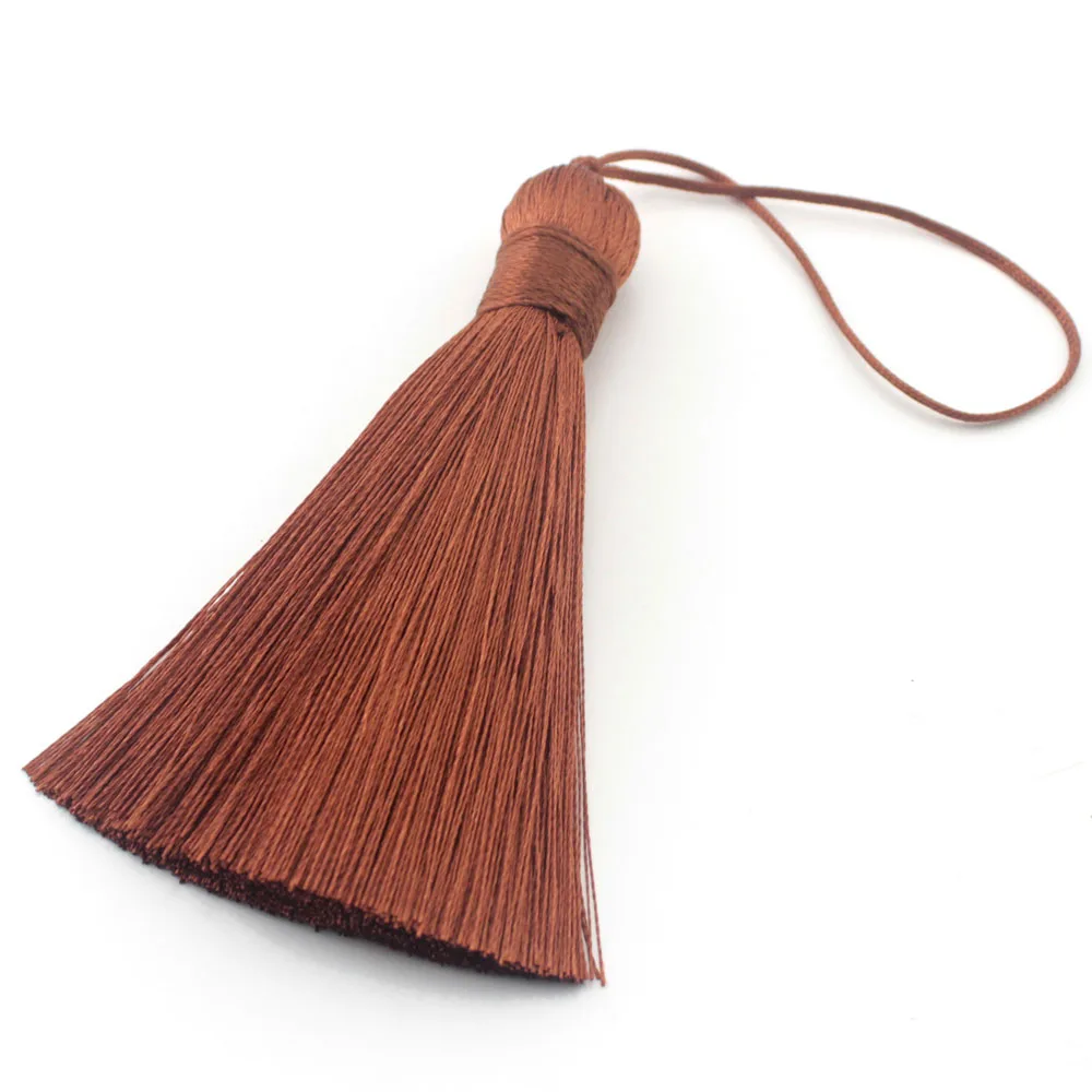 Silk Tassel Charms DIY For Keychain Necklace Jewelry Making Findings Tassels Accessories | &amp Components