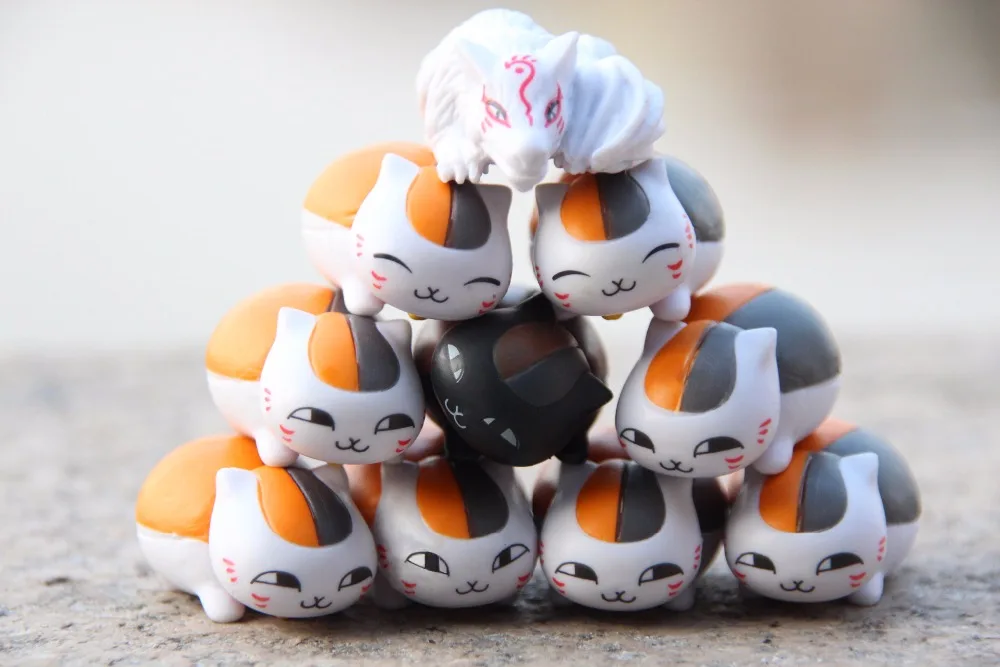 Экшн фигурки из аниме Нацумэ Yuujinchou Nyanko Sensei 10 шт.|Игровые и трансформеры| |