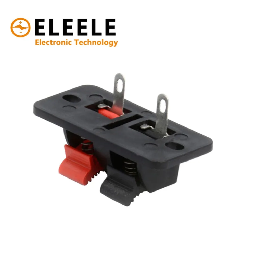 2018 хит продаж 5 шт. 2 разъем позиции терминал толчок в пружинная нагрузка аудио