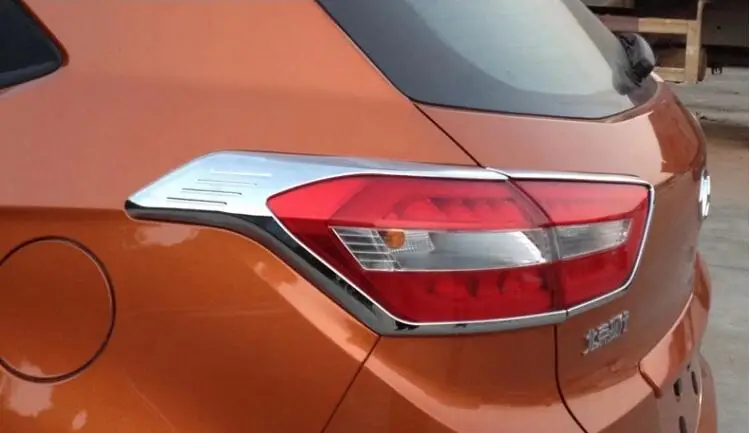 Для hyundai Creta ix25 фары/rearlights крышка ABS автомобиль ремонт Хром Стайлинг внешней отделки продукты аксессуар-18