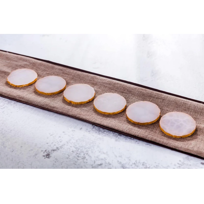 Подставка под стаканы с розовым ониксом и агатом подставка инкрустацией золотом