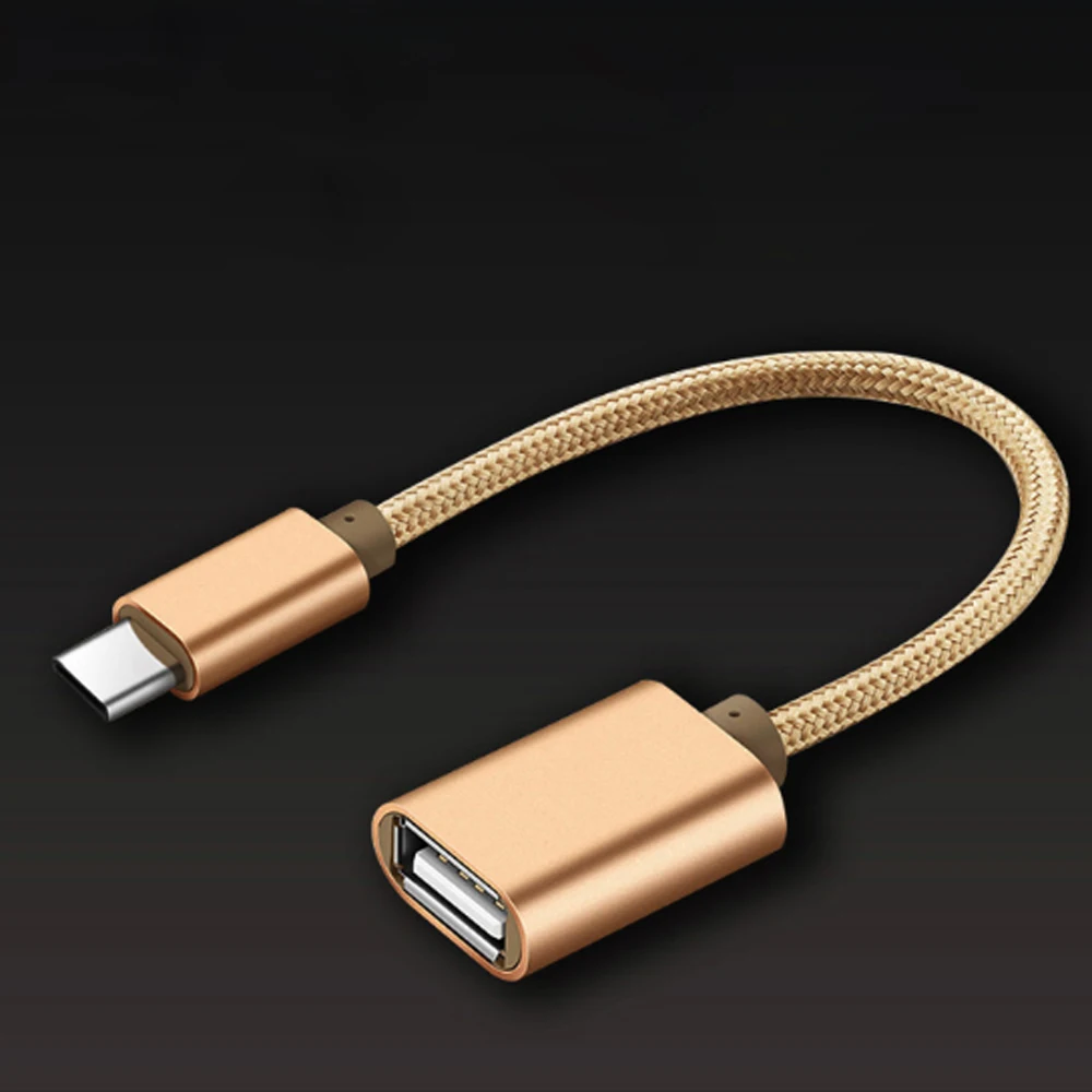10 шт. для Type C к USB 2 0 OTG адаптер Тип кабель передачи данных разъем компьютера ПК