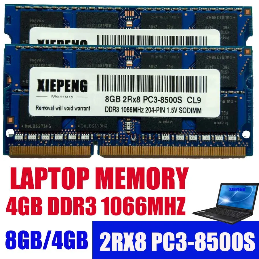 Память для ноутбука 8 Гб 2Rx8 ОЗУ DDR3 2 1066 МГц 4G pc3 8500 Для imac MB418 MC510 MC508 MC507 MC509 RAM