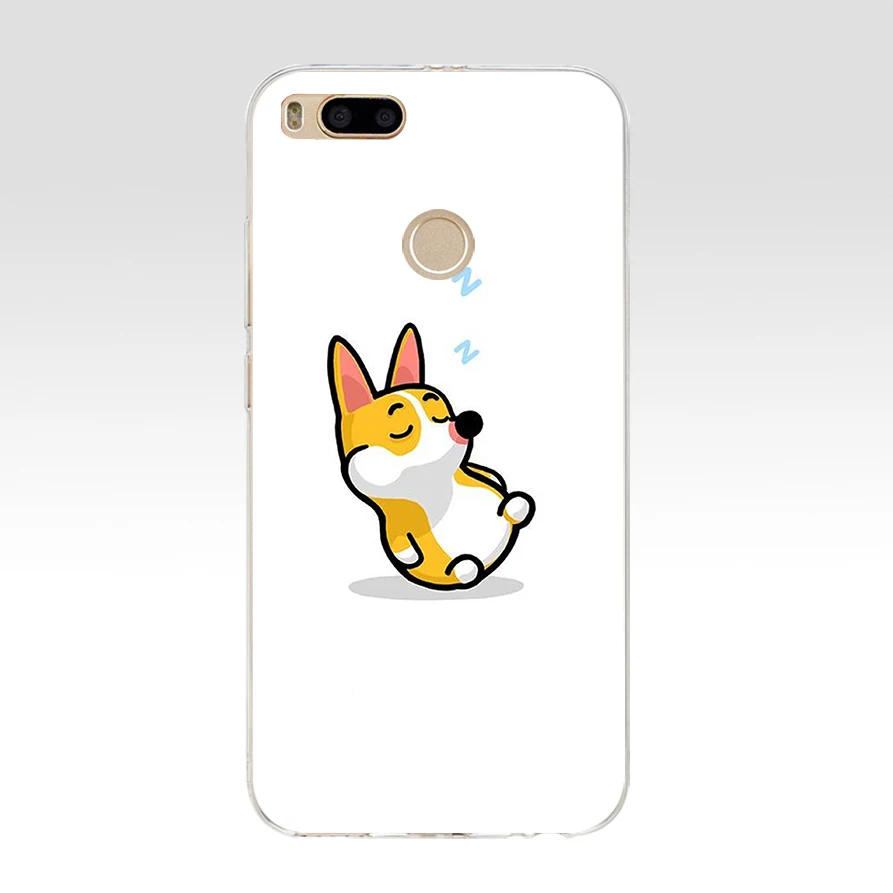4 179SD Welsh corgi PC жесткий пластиковый Мягкий Силиконовый ТПУ чехол для телефона для xiaomi redmi 4A 4X note 4 4x mi A1 A2 lite - Цвет: 4