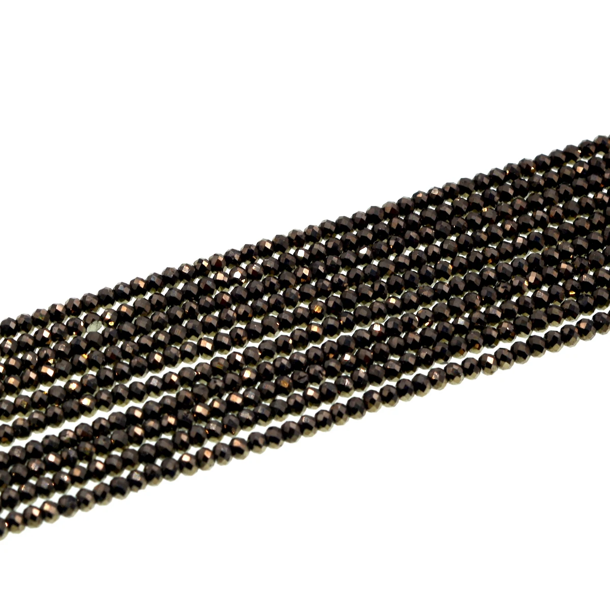 

Hot Selling Cut Faceted Pyrite Rondelle Beads Sold By Strand for Jewelry Making