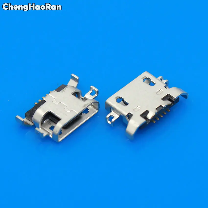 ChengHaoRan 10 шт. Micro USB 5pin B Тип Женский Разъем для Мобильный телефон разъем 5 контактный