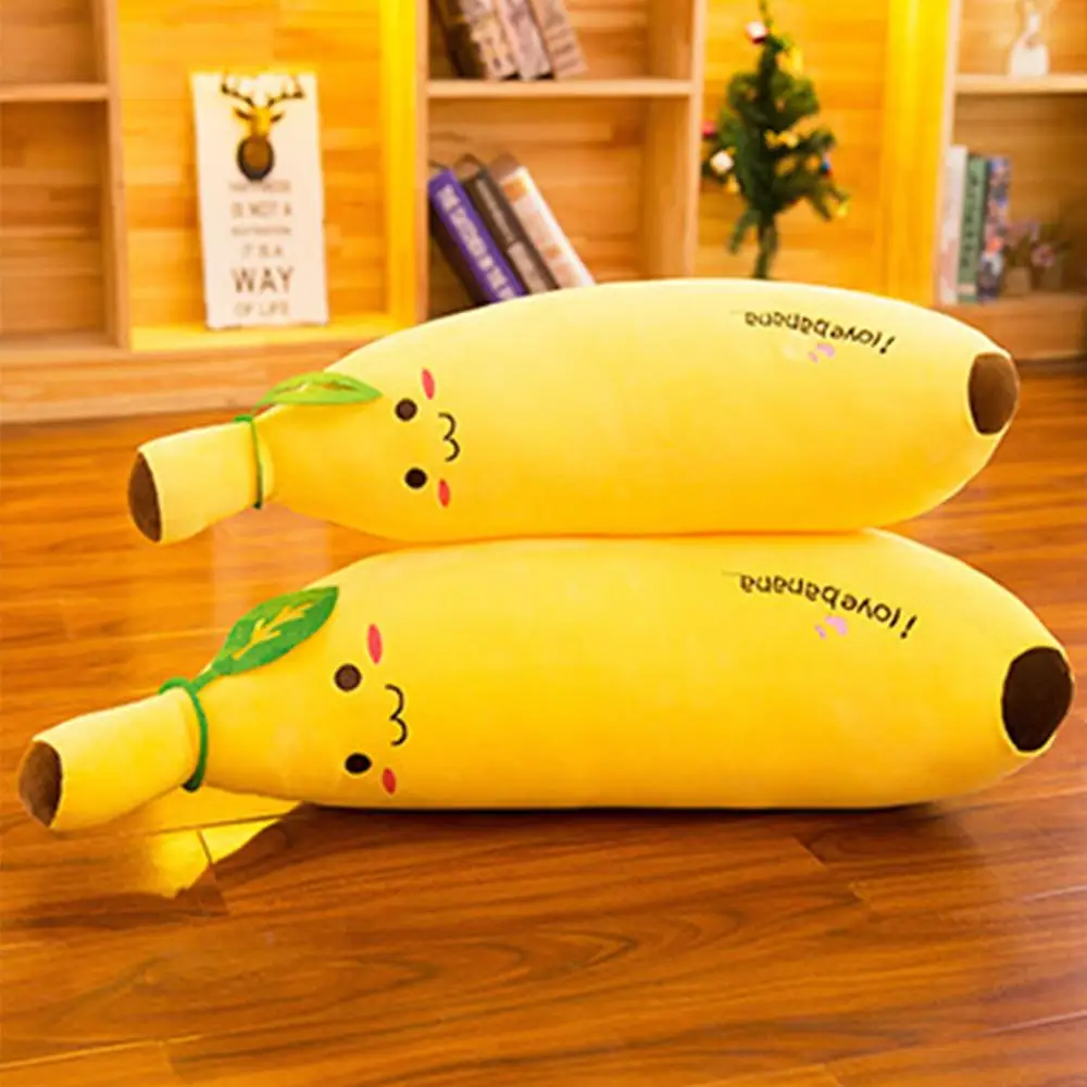 Хит 50 см/70 см гигантская мягкая плюшевая подушка банан игрушки Simualtion милые