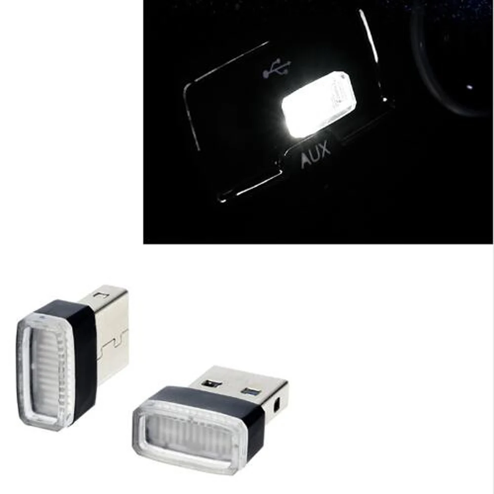 1 шт. автомобильная светодиодная подсветка с USB-портом | Автомобили и мотоциклы