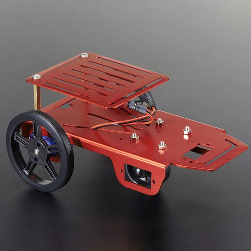 FEETECH 2WD Мини серво робот автомобиль Arduino микро: бит Программирование образование Rc