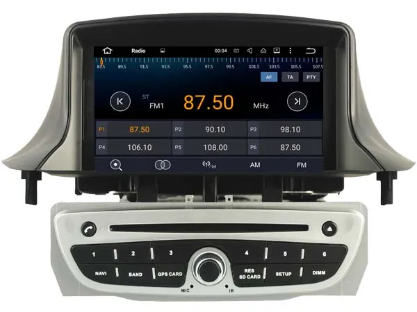 Для Renault Megane III/Fluence 2009-2011 Android 9 0 автомобильный dvd-плеер gps Аудио мультимедиа авто