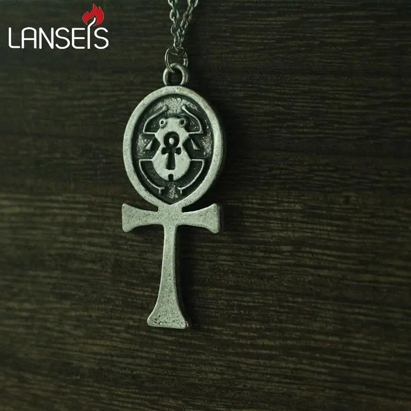 1 шт. браслет из нержавеющей стали с подвеской символом|steel chain|silver jewelryegyptian scarab |
