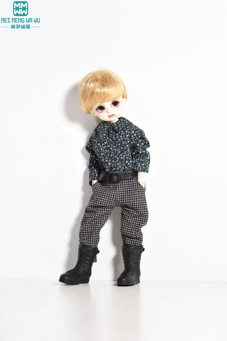 Аксессуары BJD кукольная одежда для 27 30 см 1/6 YOSD MYOU  куклы клетчатые брюки