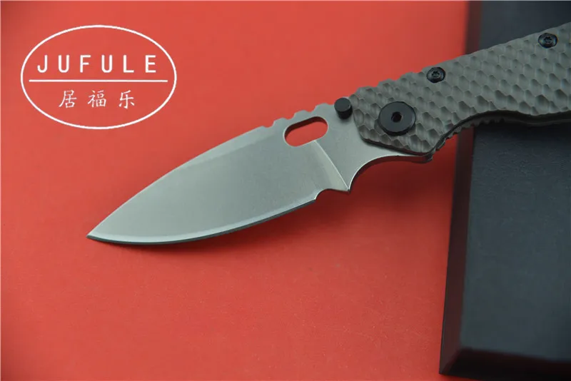 JUFULE YIDU SMF Folding D2 blade Titanium handle Copper washer outdoors utility fruit Knives EDC Tools | Дом и сад