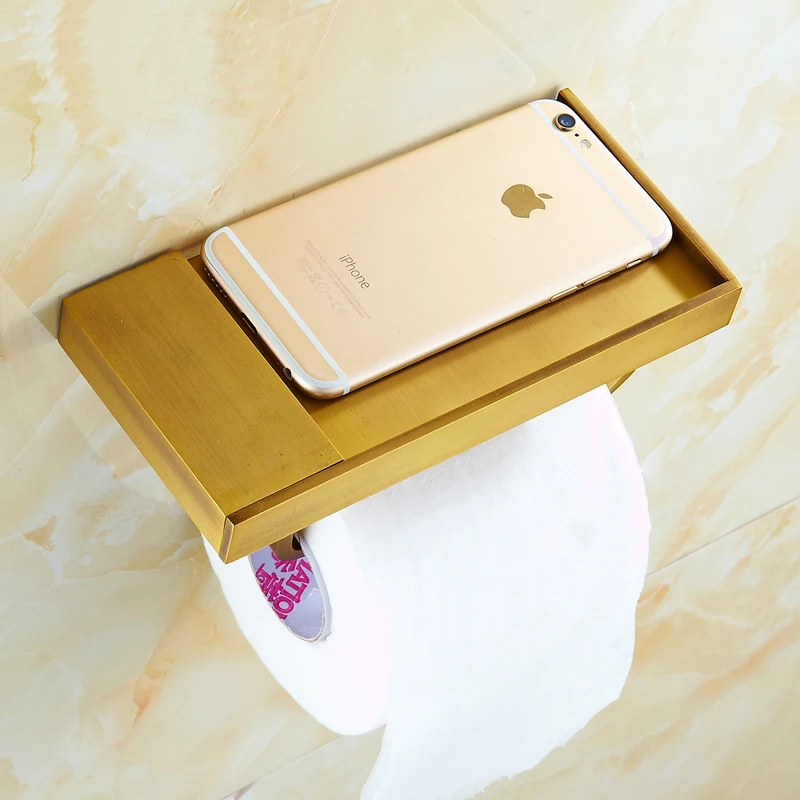 Европейский держатель для рулона бумаги в античном стиле ванной комнаты