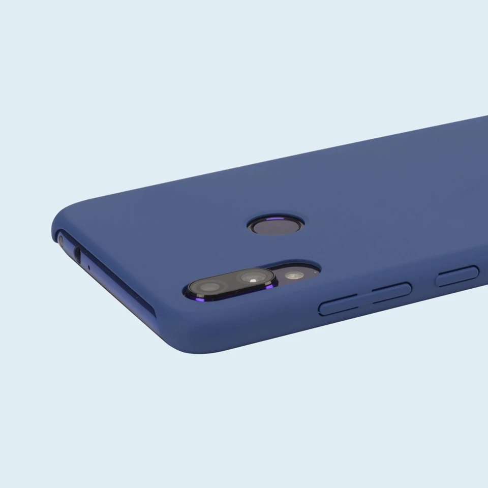 Оригинальный чехол для Xiaomi Redmi Note 7 3 цвета из поликарбоната модный Ультратонкий