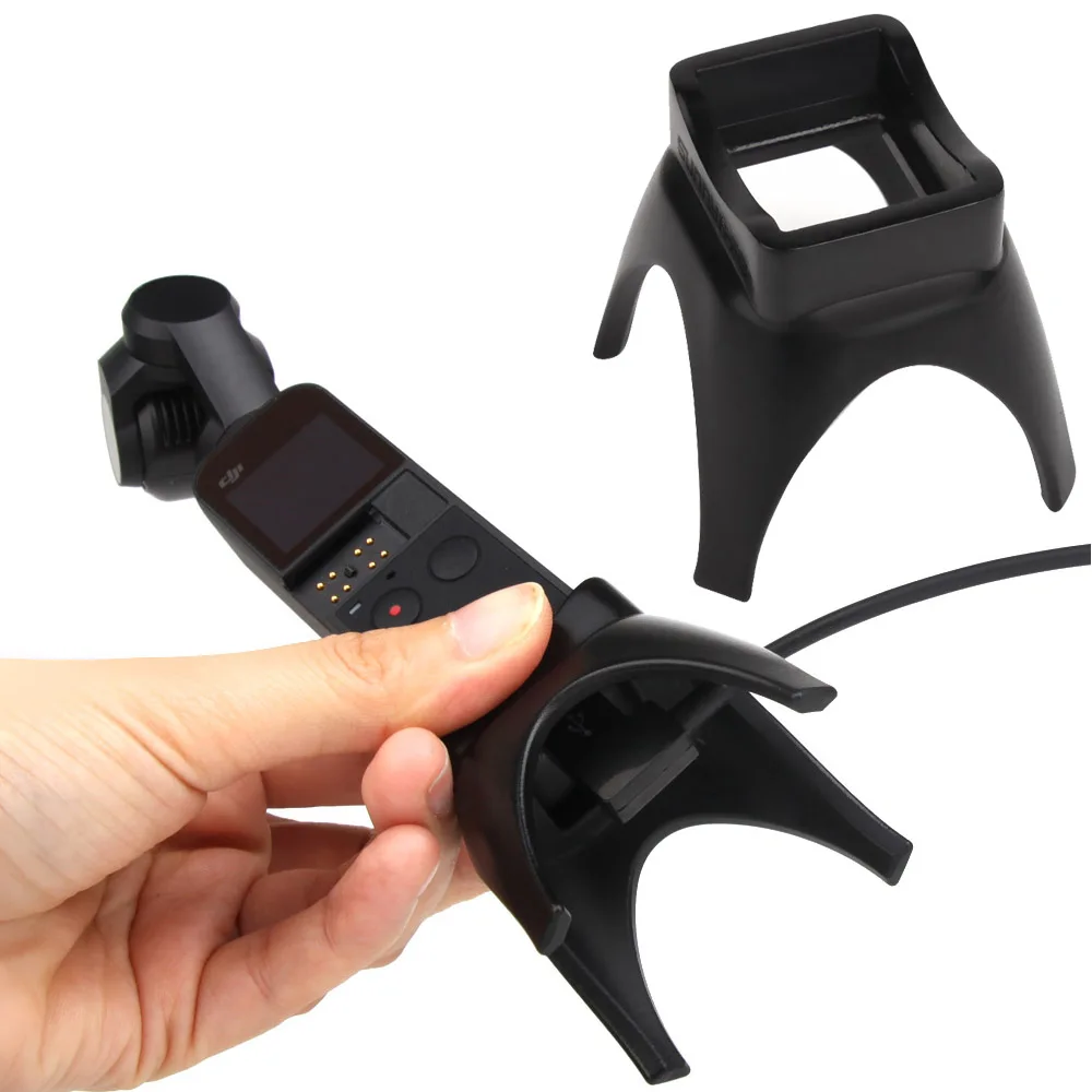 Base Mount for OSMO POCKET Accessories Desktop Stand Mounts with Charging Hole DJI Osmo Pocket Gimbal Holder Fixed | Электроника