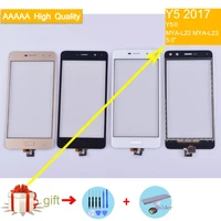 for huawei y5 2017 y5iii mya l22 mya l23 touch screen touch panel sensor digitizer front glass outer lens touchscreen no lcd