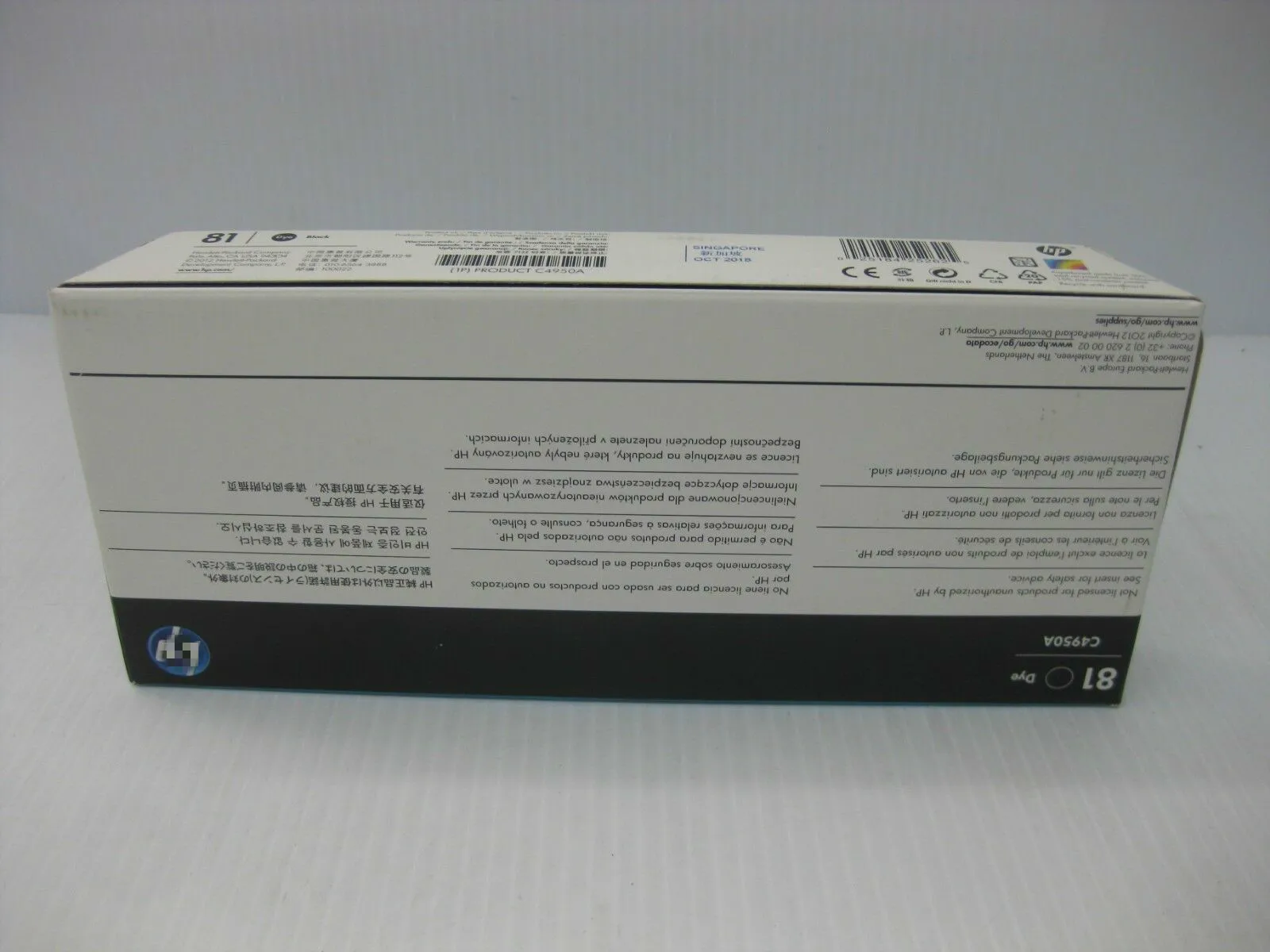 Оригинальная Черная печатающая головка для HP 81 C4950A 5000 5500 | Компьютеры и офис