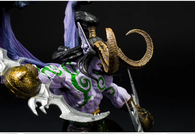 Игра Wow Demon Hunter illidan Stormrage ПВХ экшн Фигурки игрушки|Игровые фигурки и трансформеры|