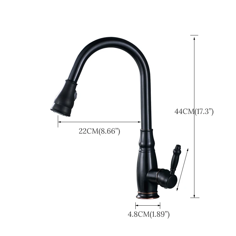 Двухфункциональный выключатель Uythner черный затемненный 4 цвета кухонный кран с