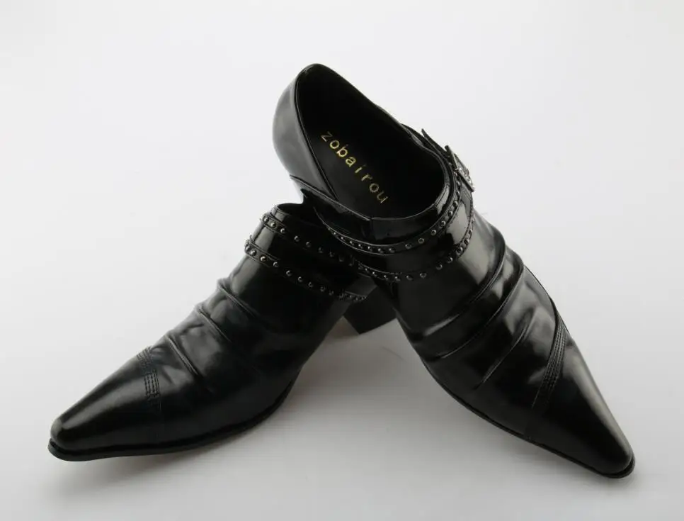 Мужские крокодиловые туфли на высоком каблуке из натуральной кожи|shoes brand|shoes forshoes