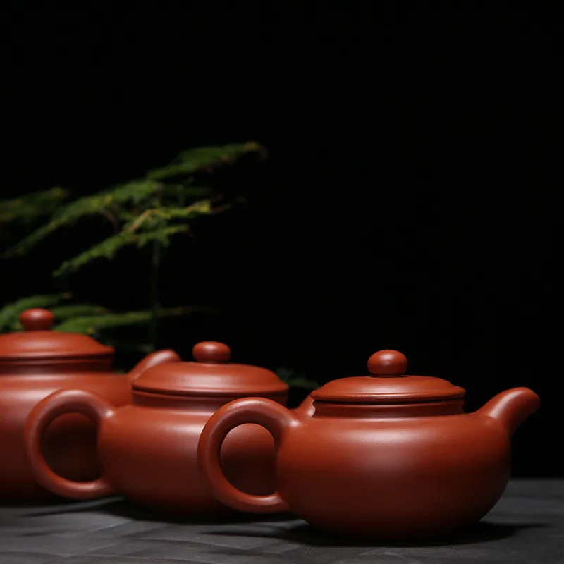 160CC фиолетовый глины yixing чайник кунг-фу zisha Чайник Посуда костюм черный чай Guanyin