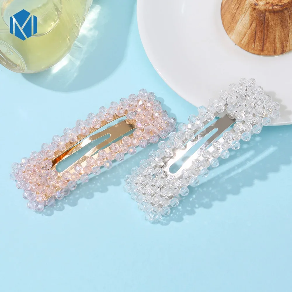 M MISM полные жемчужные заколки для волос для женщин модный сладкий имитационный корейский стильчик женские аксессуары на.