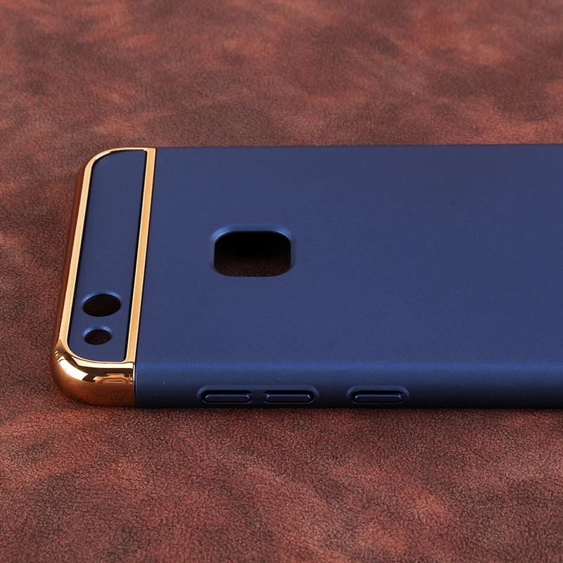Alesser для huawei Nova Lite P10 PC покрытие Матовая Жесткий Пластик случае Роскошные золотые
