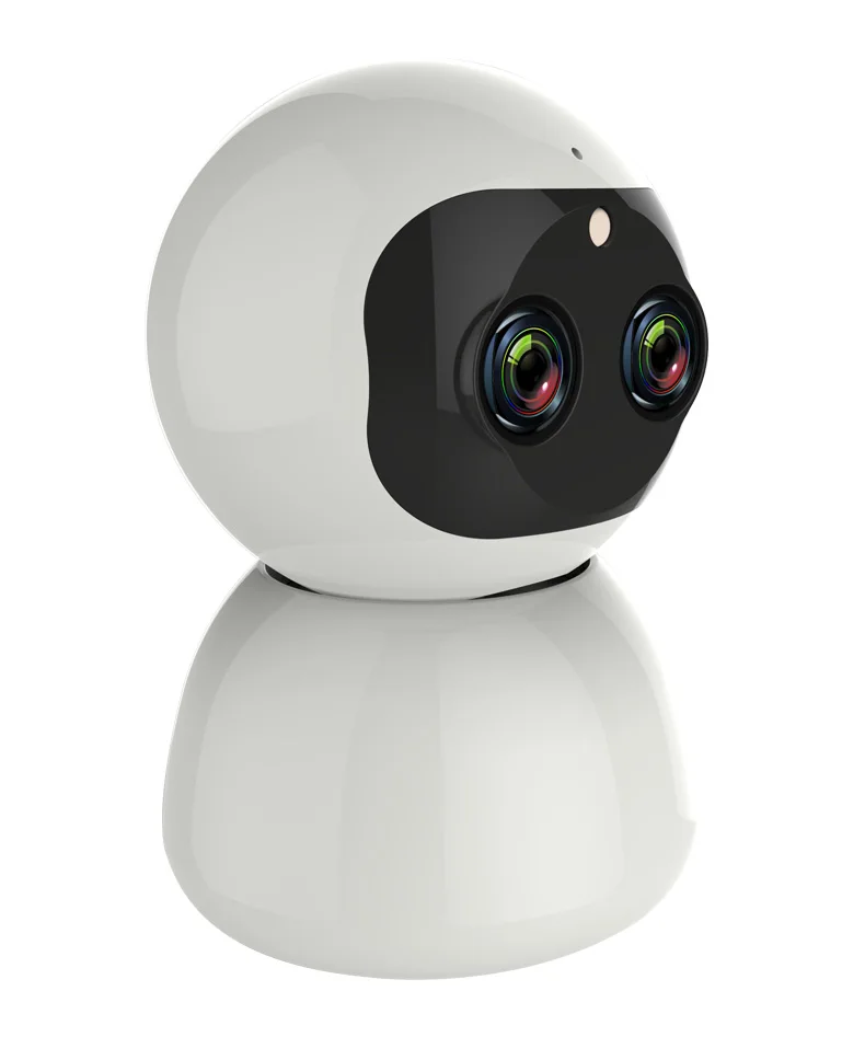 12MP 1080P двойной объектив Беспроводная PTZ IP камера 8X зум 360 градусов вращение панорамная камера
