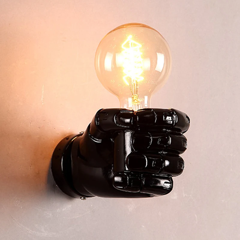 Настенный светильник в стиле ретро настенный из смолы для ресторана кафе спальни