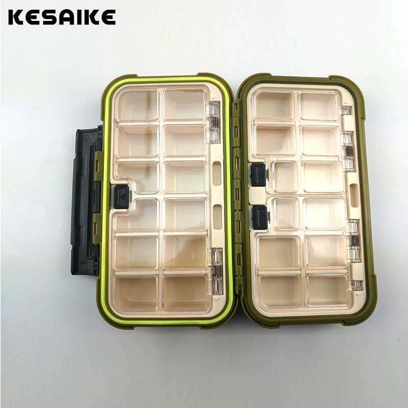 KESAIKE 1 шт. пластиковая коробка для рыболовных снастей водонепроницаемая