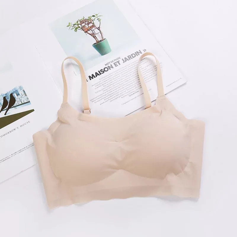 Для маленьких девочек Спортивные бюстгальтеры подростков бюстгальтер нижнее