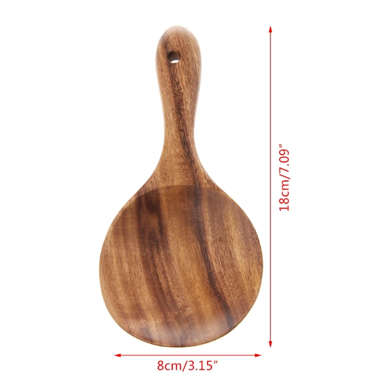 Kitchen Long Handled Wooden Rice Spoon Utensils Cooking Tools Creative Accessories | Дом и сад