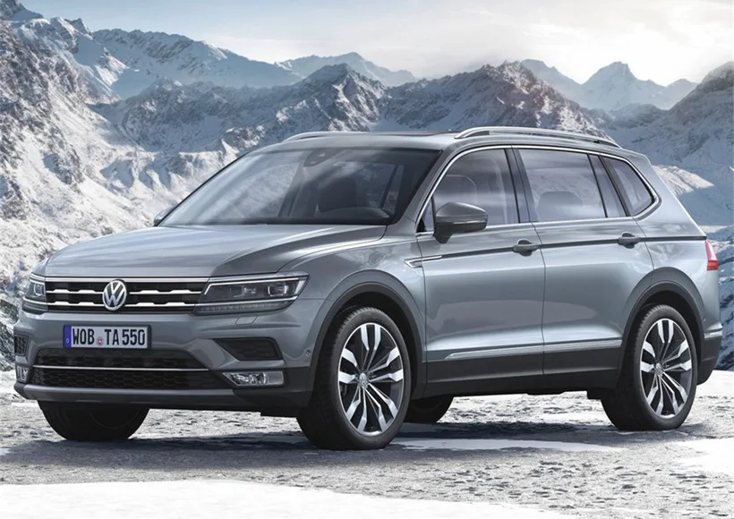 Новый TIGUAN 2017 2018 порога Накладка Нержавеющая сталь дверная для VOLKWAGEN VW