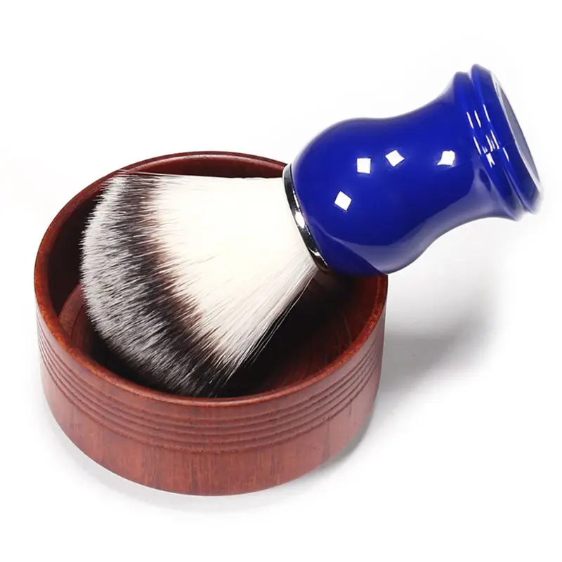 1 шт. Мужская кисть для бритья натуральные нейлоновые волосы прямые Бритва