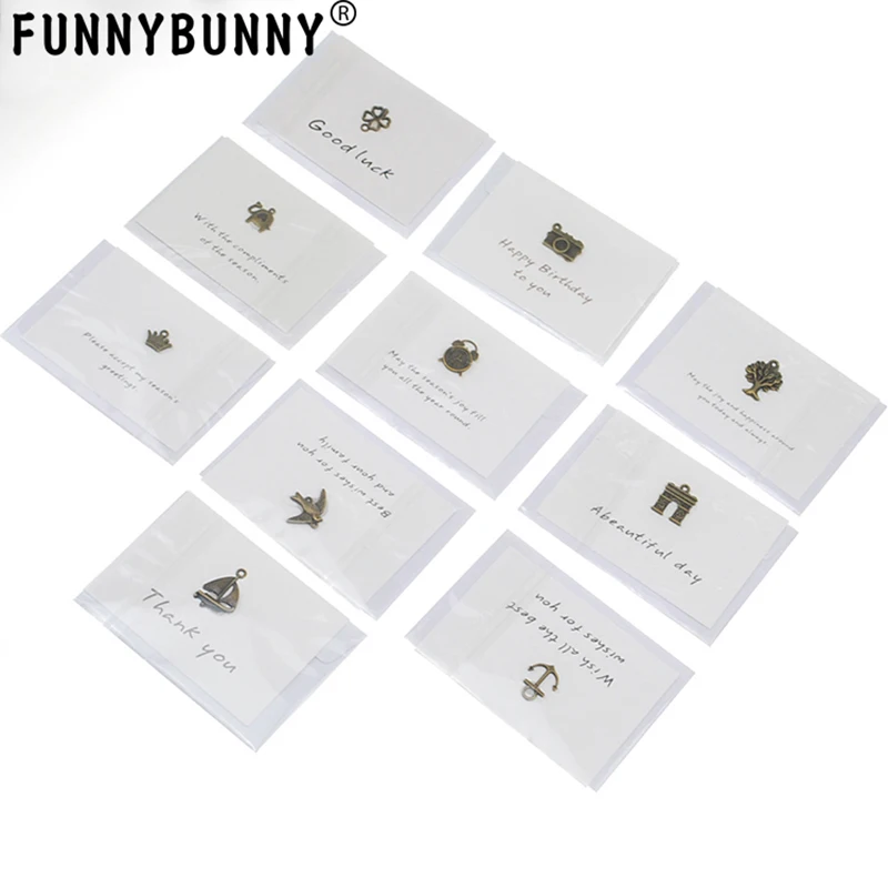 FUNNYBUNNY конверты для поздравительных открыток милый ретро Милый Винтажный